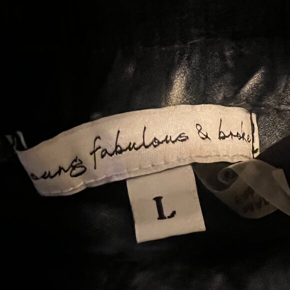 Young Fabulous & Broke Aiko Tie Dye Wide Leg Pants L - Picture 4 of 6